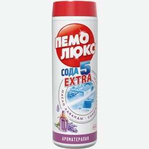 Чистящий порошок Пемолюкс Сода 5 Extra Ароматерапия лаванда, 480 г