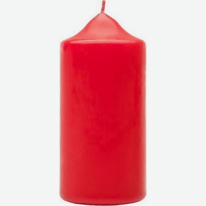 Свеча бочонок Антей-Кэндл классик 15х7 см красная