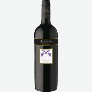 Вино Alameda Карменер красное полусухое 12% 750мл