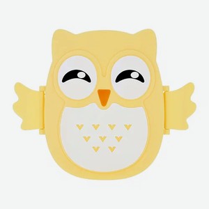 Ланч-бокс FUN OWL yellow 16 см