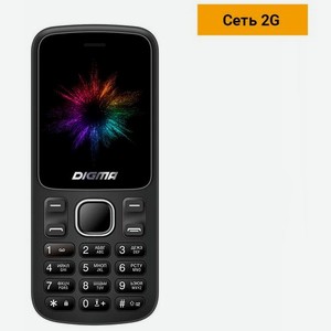 Сотовый телефон Digma Linx A172, черный