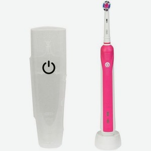 Электрическая зубная щетка Oral-B Pro 750 Limited Edition цвет:розовый