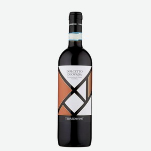 Вино Terredavino Dolcetto di Ovada DOC красное сухое 12,5% 0.75л Италия Пьемонт
