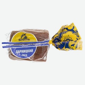 Хлеб Каравай Дарницкий ржано-пшеничный в нарезке, половинка, 375 г