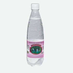Вода минеральная Обуховская-1 лечебная столовая природная питьевая газированная, 0.5л