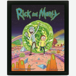 Постер Pyramid 3D Rick and Morty: Portal (EPPL71251)