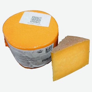 Сыр полутвердый Глостерье 45% цилиндр фас Брасовские сыры