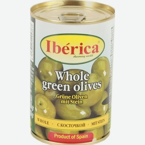 Оливки Iberica с косточкой, 300г