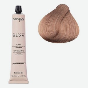 Безаммиачная крем-краска для волос Omniplex Blossom Glow Toner 100мл: 9.5 Коричневый махагон