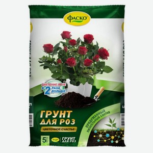 Грунт для роз «Фаско» Цветочное счастье, 5 л
