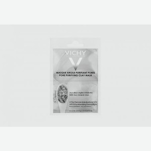Минеральная очищающая поры маска с глиной VICHY Mineral Masks 1 шт