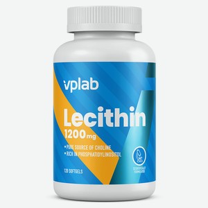Лецитин VPLAB Lecithin 1200 мг, 120 капсул