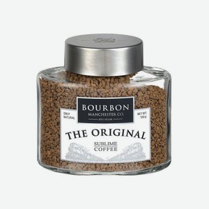 Кофе <Bourbon the original> сублим 100г ст/б Россия