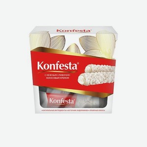 Конфеты <Konfesta> с кокосовой начинкой 150г Россия