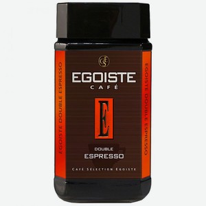 Кофе <Egoiste> Double Espresso раств сублимир 100г ст/б Германия