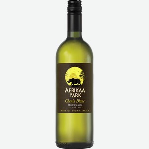 Вино белое Afrikaa Park сухое 13%, 0,75л.