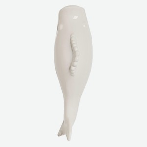 Декор настенный-ваза СИМАЛЕНД  Рыбки , 26,2х7,3 см, белый (7422152)