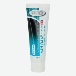 Зубная паста для защиты от болезней десен и кариеса с перечной мятой Dentor Systema 130г