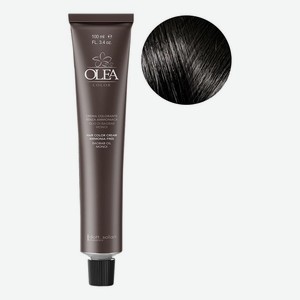 Крем-краска для волос без аммиака Olea Color Ammonia Free 100мл: 1.0 Black