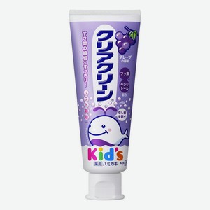 Зубная паста с мягкими микрогранулами для детей Clear Clean Grape 70г