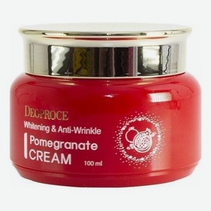 Осветляющий крем для лица с экстрактом граната Whitening Anti-Wrinkle Pomegranate Cream 100мл