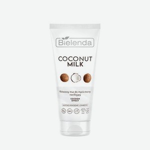Увлажняющий мусс для очищения лица с экстрактом кокоса СOCONUT MILK