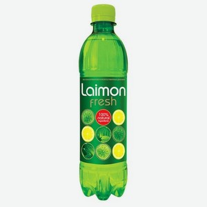 Напиток газированный Laimon Fresh MAXX Лайм-Лимон-Мята 0.5 л, пластиковая бутылка