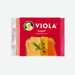Сыр Valio Viola Чеддер плавленый в ломтиках 140 г