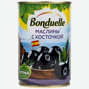 Маслины с косточкой Бондюэль Бондюэль ж/б, 300 г