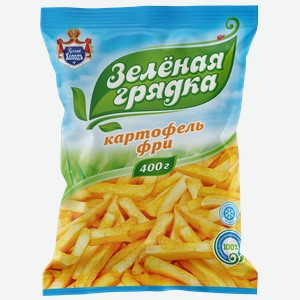 Картофель замороженный Зеленая Грядка фри Лагуна-Койл м/у, 400 г