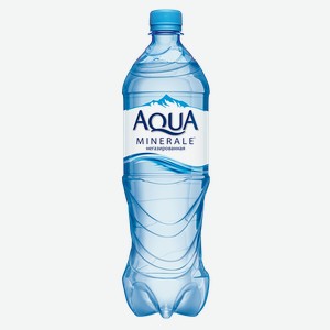 Вода негаз рн 7,0 Аква Минерале питьевая Пепсико п/б, 1 л
