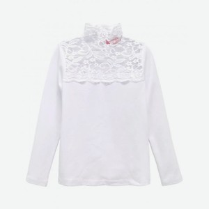 Джемпер (блузка) для девочки Let s Go р.140 цв.Белый арт.61281
