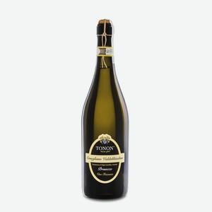 Вино TONON GOLD PROSECCO FRIZZANTE игристое белое сухое 11% Италия Венето 0.75л