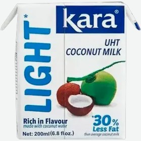 Кокосовое молоко Кara Organic Классическое 17% 200мл