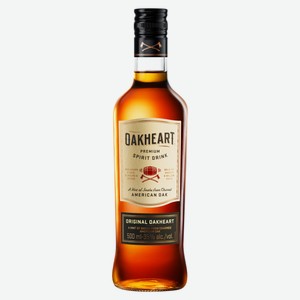 Напиток спиртной Bacardi OakHeart Original, 0.5л Италия