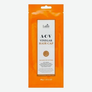 Маска-шапка для волос с яблочным уксусом ACV Vinegar Hair Cap 30г: Маска 1шт