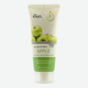 Пилинг-скатка для лица с экстрактом зеленого яблока Apple Natural Clean Peeling Gel 100мл: Пилинг-скатка 100мл