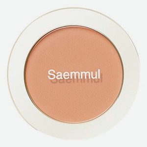 Однотонные румяна Saemmul Single Blusher 5г: CR06 Desert Peach