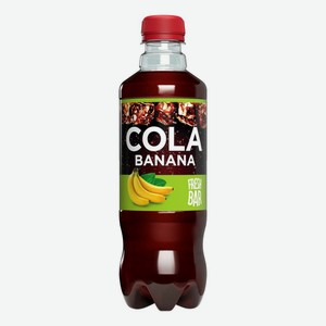Газированный напиток Fresh Bar Cola Banana 0,48 л