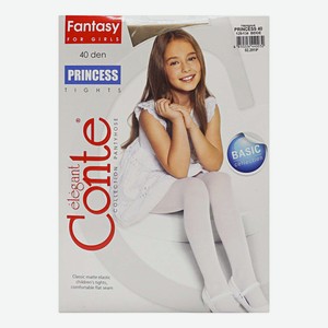 Колготки детские Conte-Kids Princess 40 Den beige р 146-152