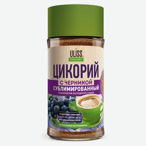 Цикорий Uliss Chicory с экстрактом черники сублимированный, 85 г