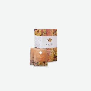 Чай травяной Niktea Ройбуш Оранж с ароматом апельсина пакетированный 25х2 г