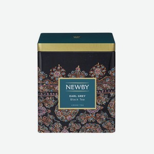 Чай черный Newby Эрл Грей Индия 0,125 кг ж/б