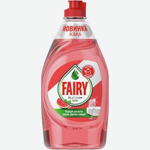 Средство для мытья посуды Fairy Platinum Лайм Арбуз 430мл
