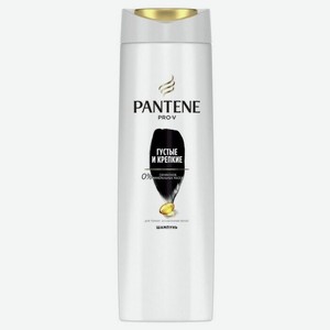 Шампунь для волос Pantene «Густые и крепкие», для тонких и ослабленных волос, 400 мл