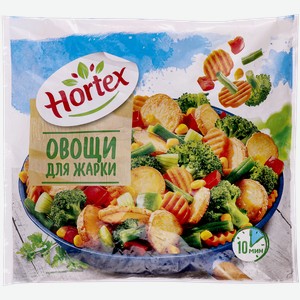 Овощная смесь замороженная Хортекс овощи для жарки Хортекс Холдинг м/у, 400 г