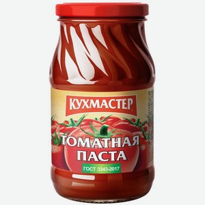 Томатная паста Кухмастер ГОСТ 25% 480г