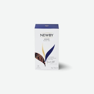 Чай черный Newby Ассам пакетированный 25х2 г