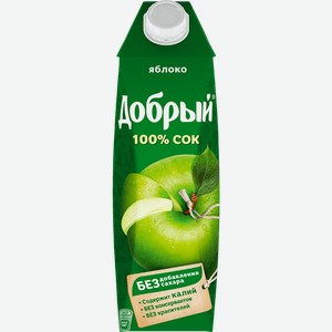 Сок Добрый яблоко Мултон т/п, 1 л