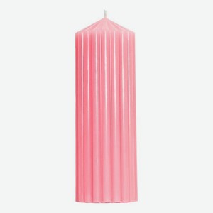 Свеча декоративная фактурная Розовая: свеча 620г